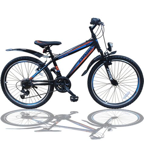 komplett schwarz fahrrad 24 zoll marke nike|24 Zoll E.